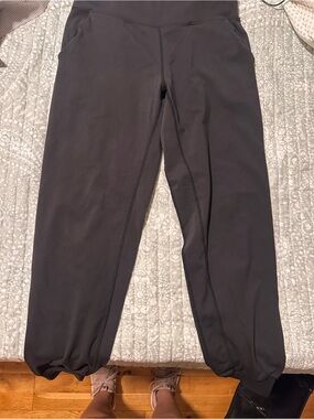 Ethos Black Athletic Jogger Pants